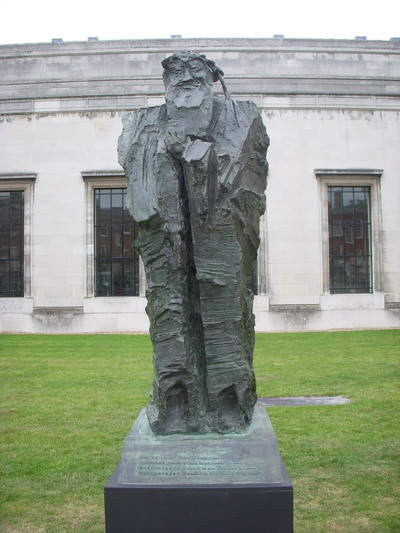 Statue at Cambridge (from June).
